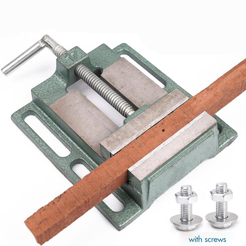 Woodworking Vise For Workbench - Cast Iron Drill Press Vise, 2.5