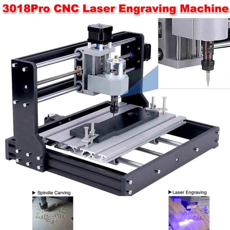 Woodworking Cnc Machine - CNC 3018Pro Woodworking Engraving Machine 15W