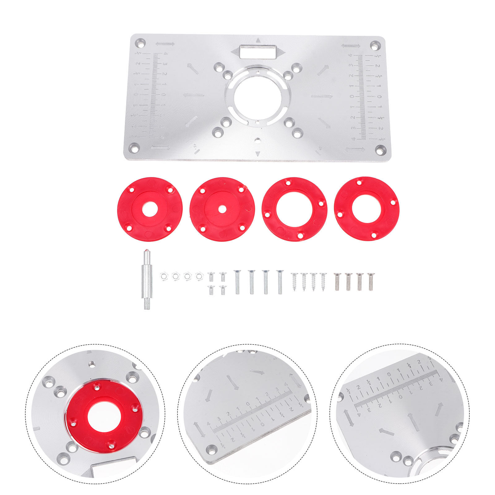 Woodworking Table - 1 set 1 Set Aluminum Alloy