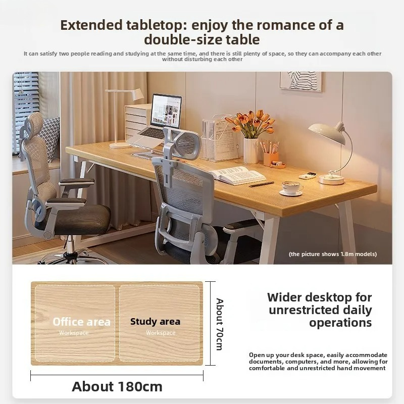 Double Large Desk for Adults,  - Woodworking Desk Chair ulasan dan harga