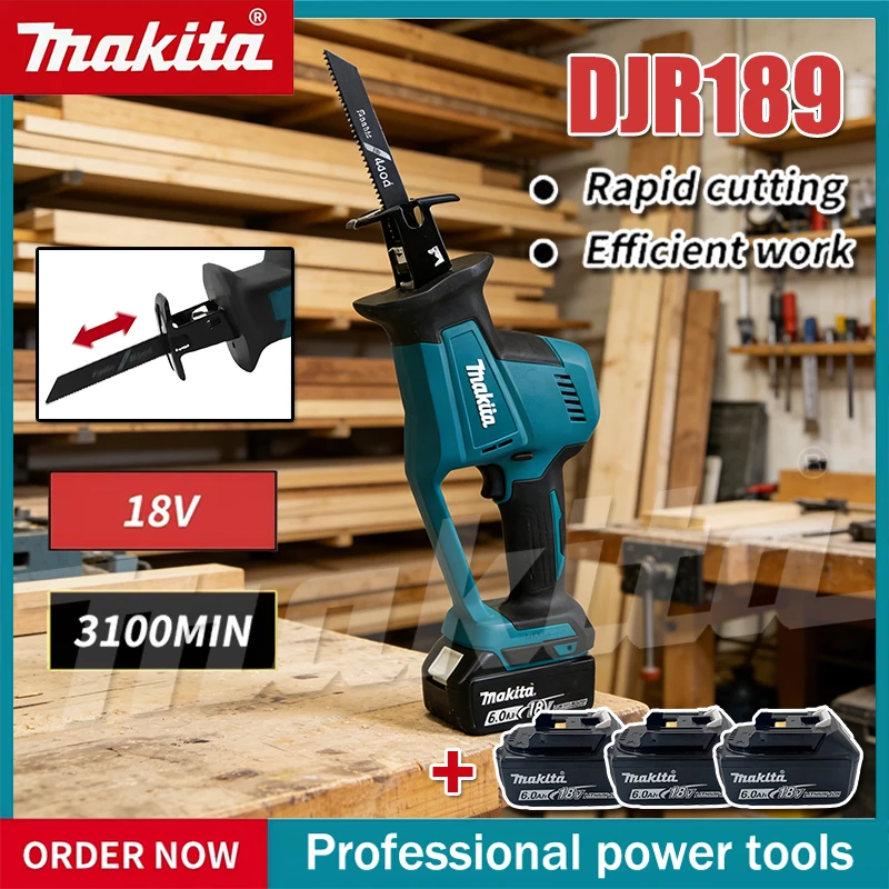 Makita DJR189 Cordless Electri - Woodworking Essential Tools ulasan dan harga