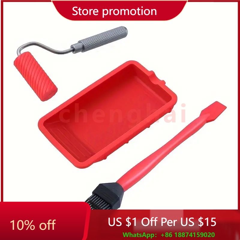 Silicone Glue Roller with Tray - Woodworking Projects Art ulasan dan harga
