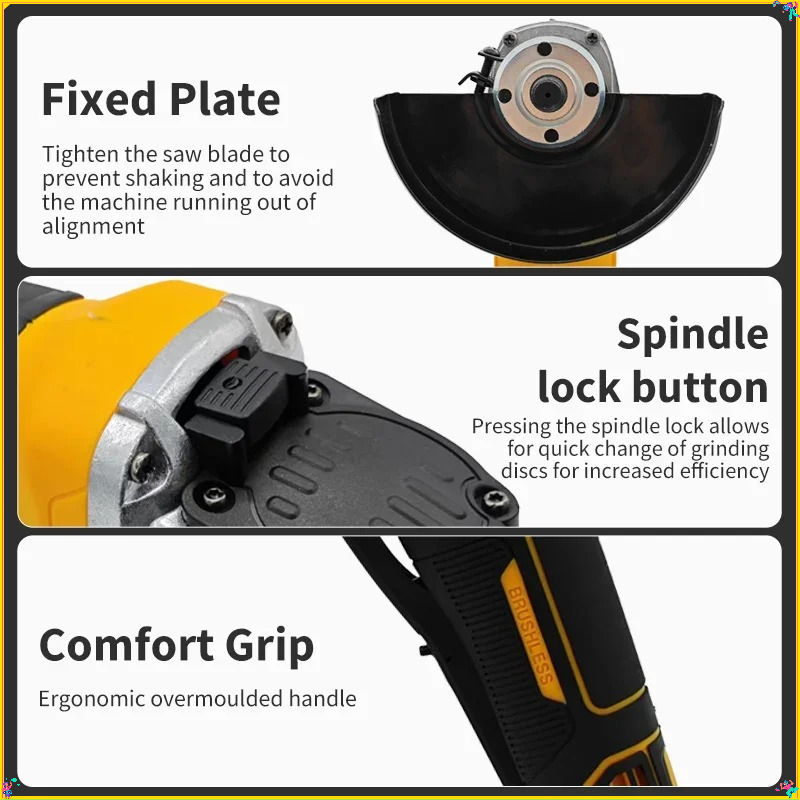 Dewalt 125MM Cordless Brushles - Woodworking Ai ulasan dan harga