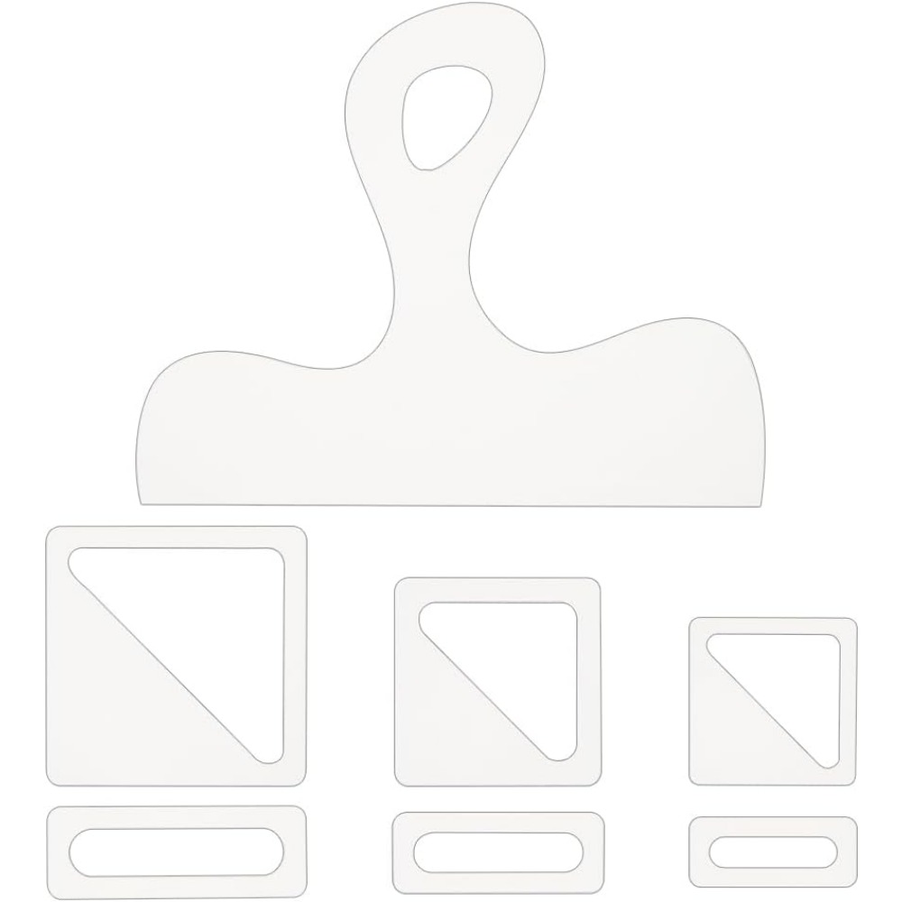 7Pcs Charcuterie Template Acry - Woodworking Man ulasan dan harga