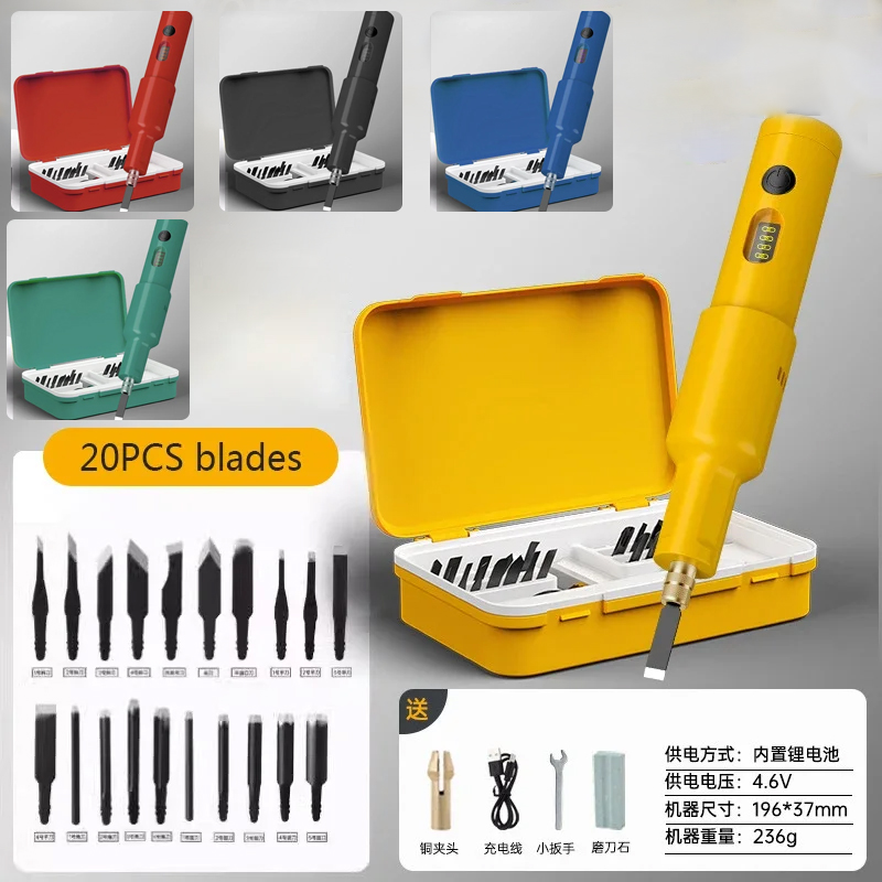 20PCS Blade Electric Engraving - Woodworking Ai ulasan dan harga