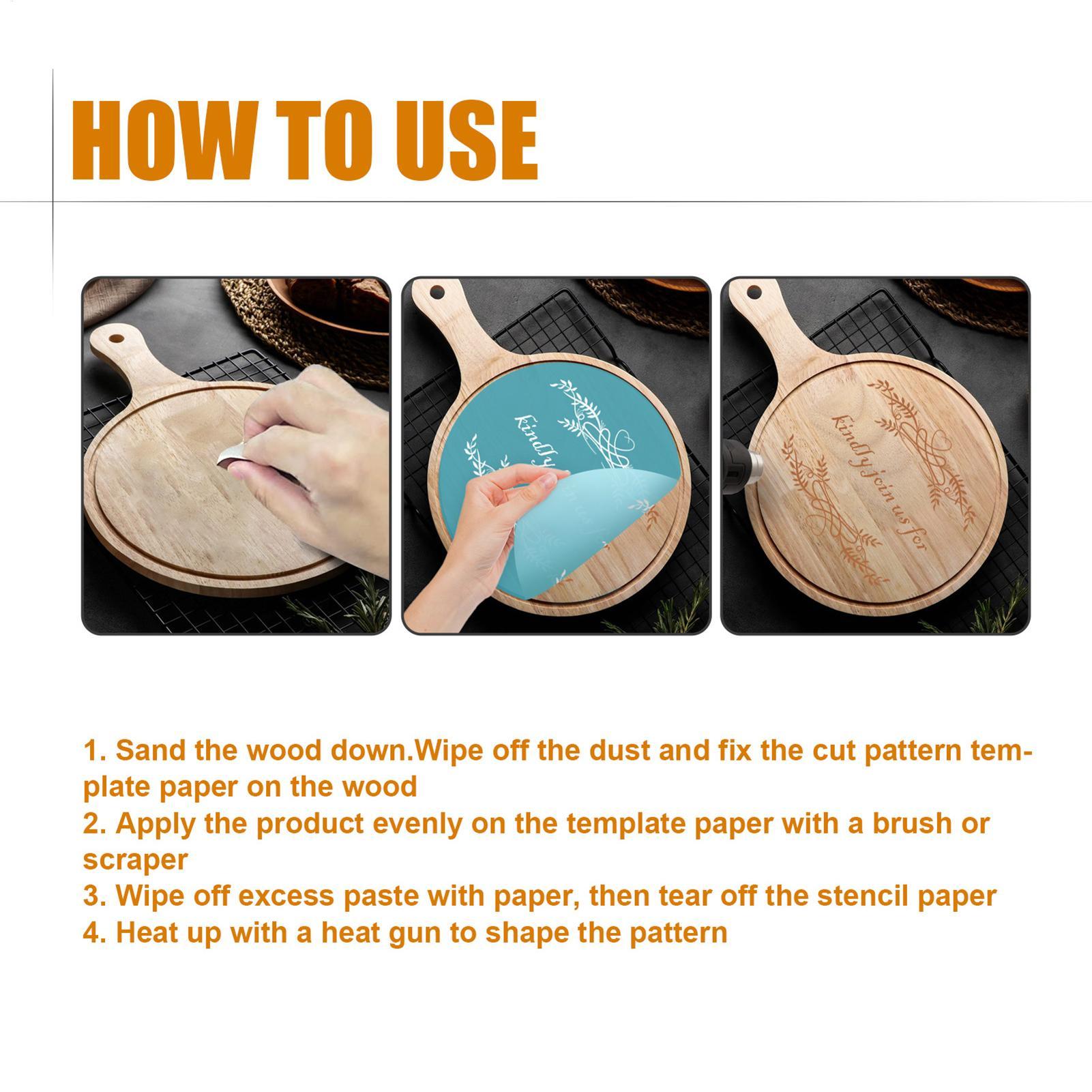 Wood Burning Paste Heat Activa - Woodworking Projects Art ulasan dan harga