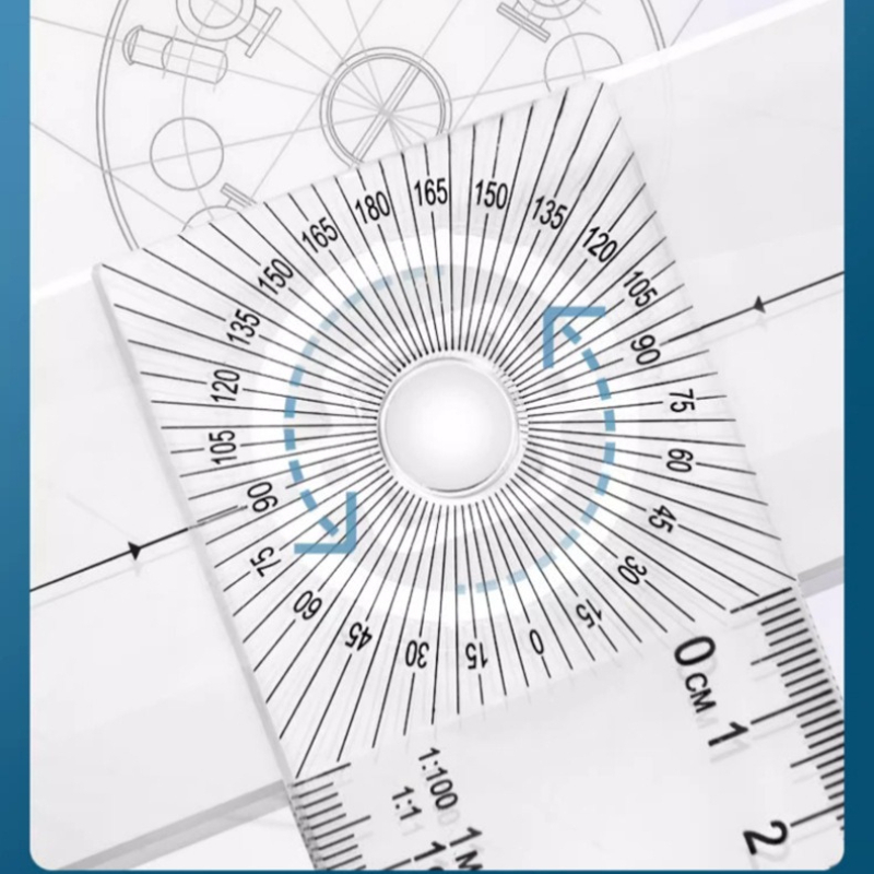 Dual-Sided T Square Ruler Clea - Woodworking Man ulasan dan harga