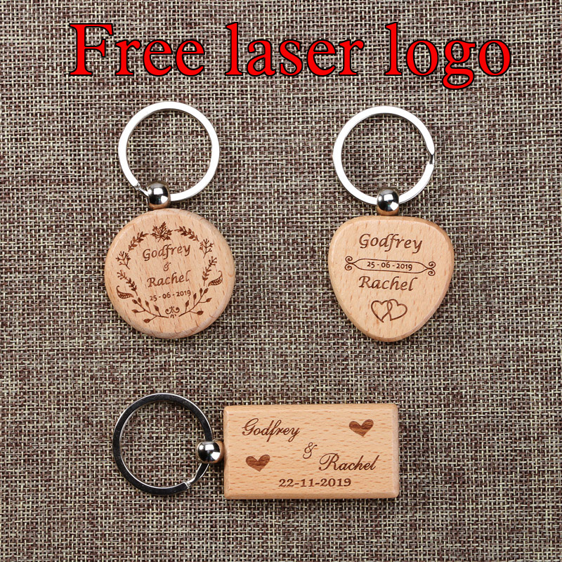 Custom Wooden Keychain Laser E - Woodworking Logos ulasan dan harga