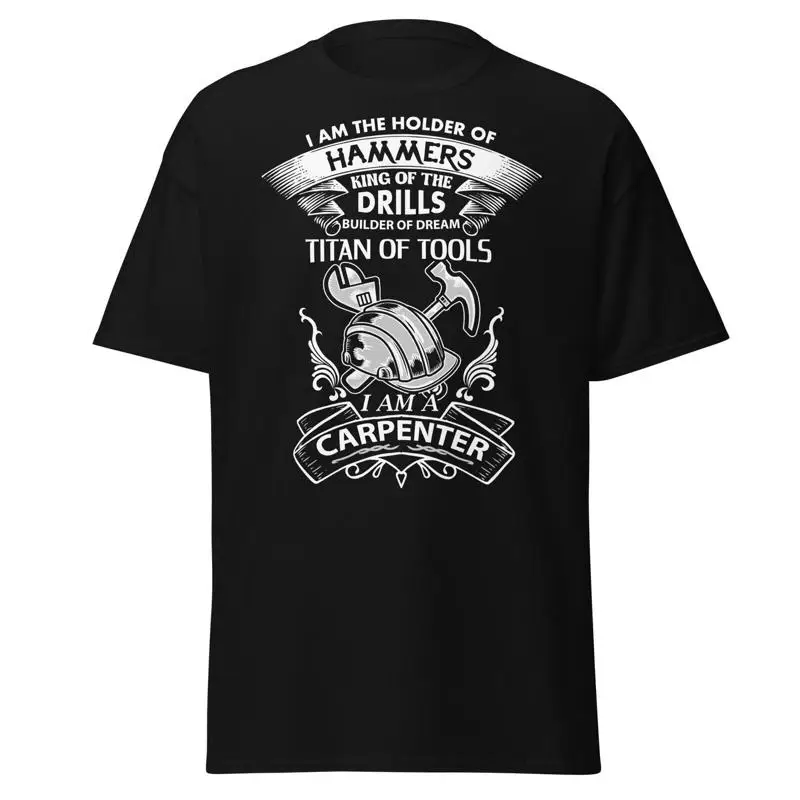 Carpenter Men'S T Shirt I Am A - Woodworking Man ulasan dan harga