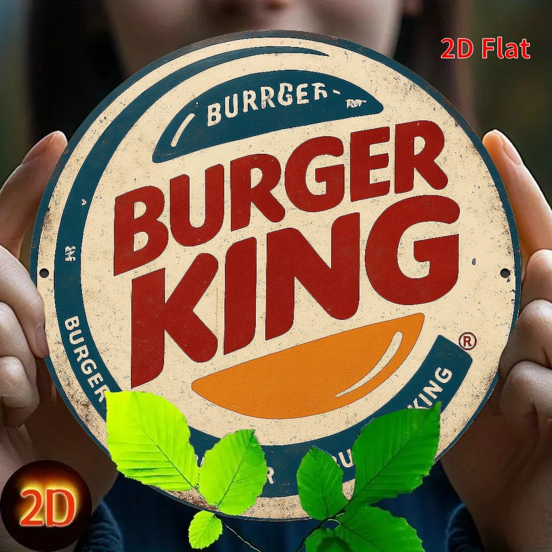 Burger King Retro wooden logo  - Woodworking Logos ulasan dan harga