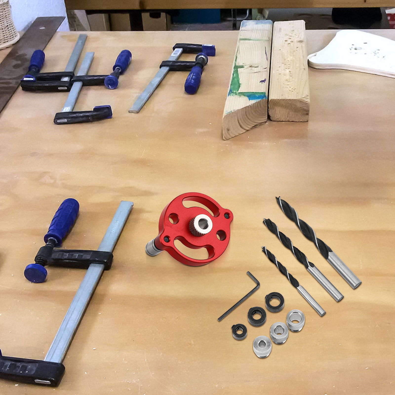 1Set Aluminum Alloy Woodworkin - Woodworking Kit ulasan dan harga