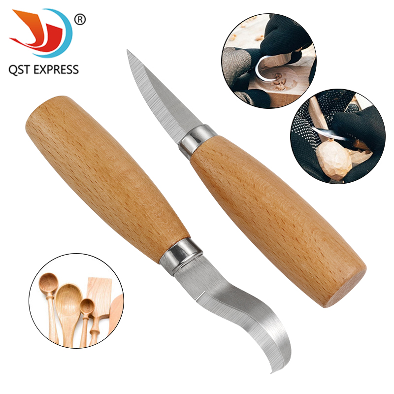 Stainless Iron Carving Knife B - Woodworking Kit ulasan dan harga