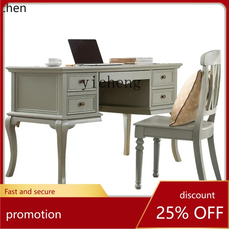 O15-  American country desk pa - Woodworking Desk Chair ulasan dan harga