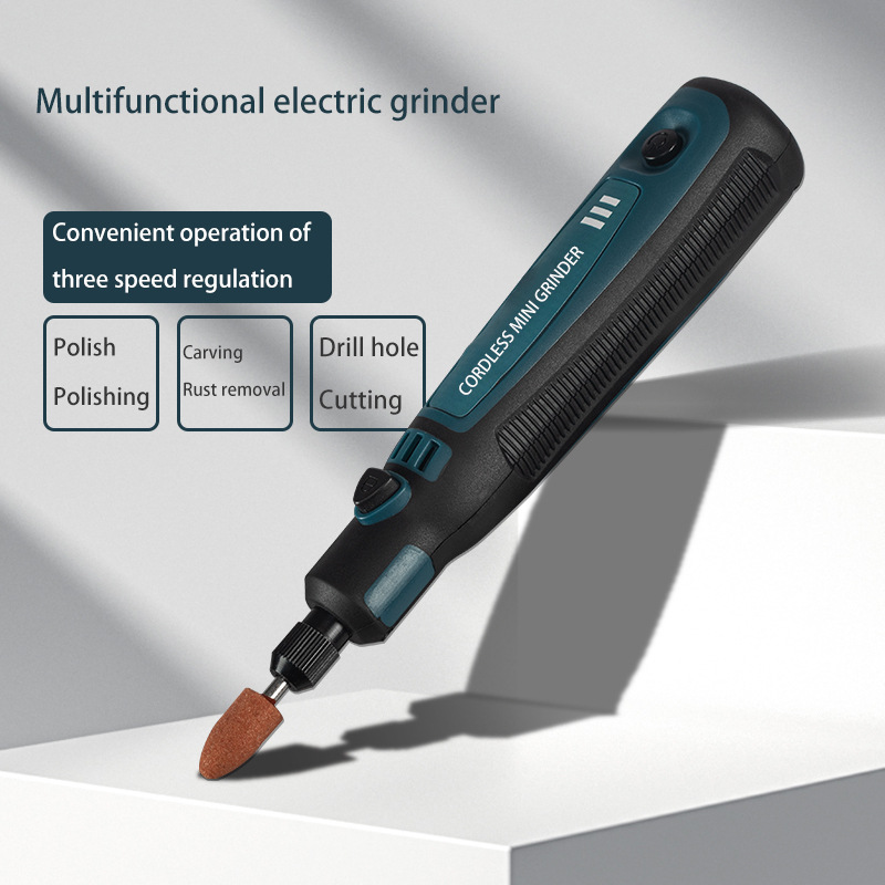 USB Cordless Electric Grinder  - Woodworking Kit ulasan dan harga