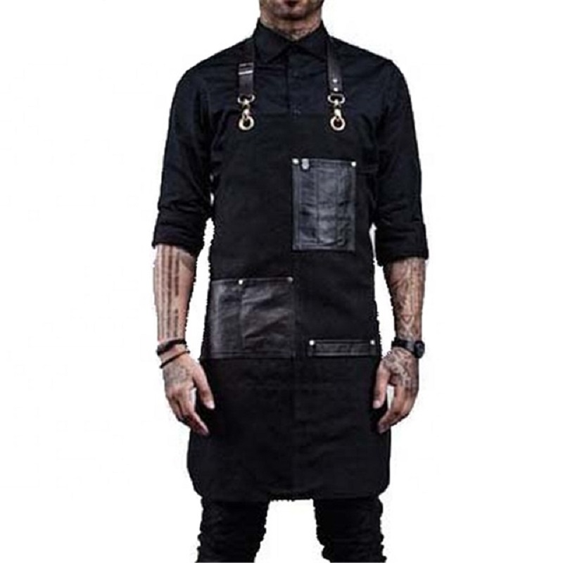 Custom Logo Black Canvas Multi - Woodworking Overalls ulasan dan harga