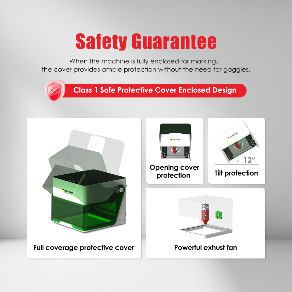 Cloudray 5000mw CNC Mini Laser - Woodworking Logos ulasan dan harga