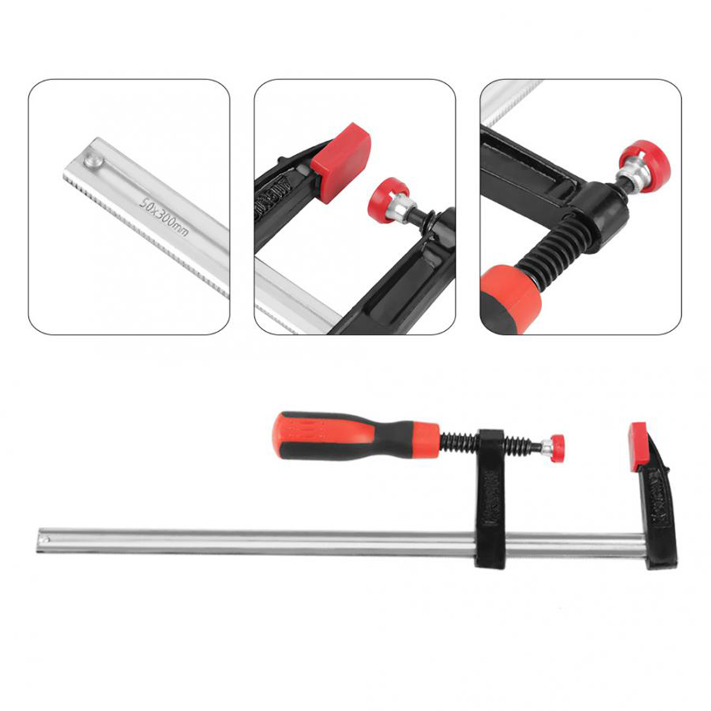 4Pcs Heavy Duty F Clamps Woodw - Woodworking Kit ulasan dan harga