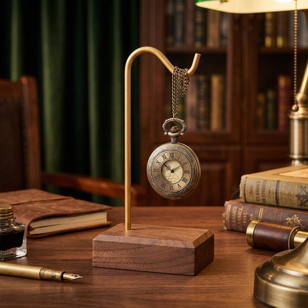 Pocket Watch Hanging Display R - Woodworking Show ulasan dan harga