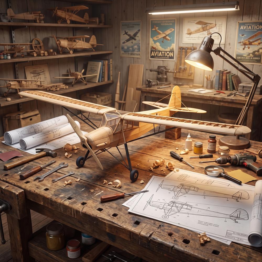 FI-156 500mm Vintage Balsa Woo - Woodworking Show ulasan dan harga