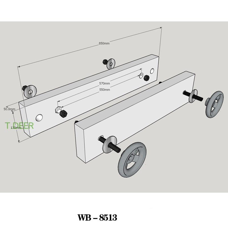 Complete Moxon Vise, T.DEER WB - Woodworking Vise For Workbench ulasan dan harga
