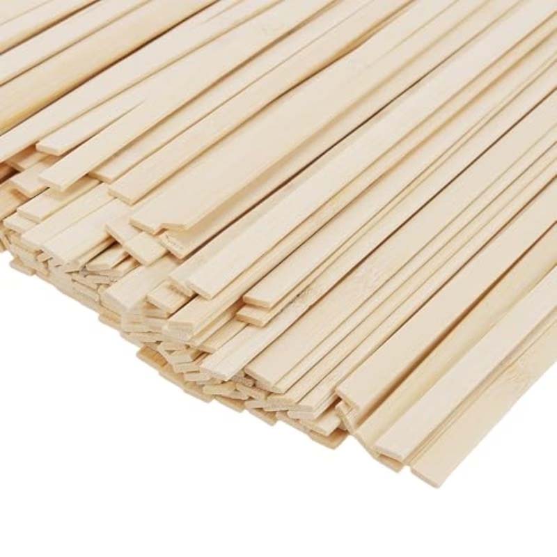 10pcs Wooden Flat Sticks for A - Woodworking Projects Art ulasan dan harga