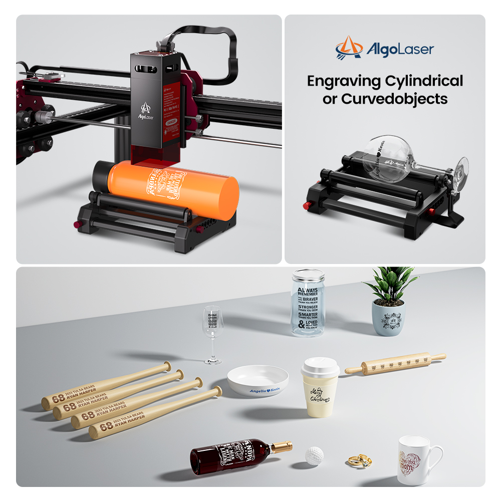 AlgoLaser DIY KIT MK2 10W Lase - Woodworking Logos ulasan dan harga
