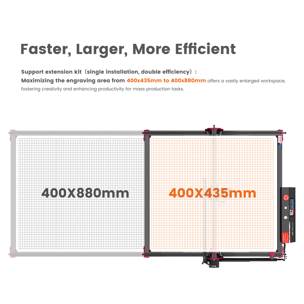 AlgoLaser DIY KIT MK2 10W Lase - Woodworking Logos ulasan dan harga