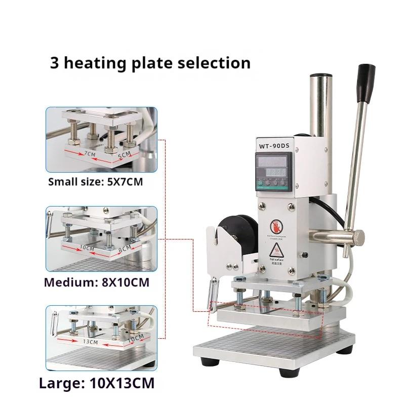 Hot Foil Stamping Machine 300W - Woodworking Logos ulasan dan harga