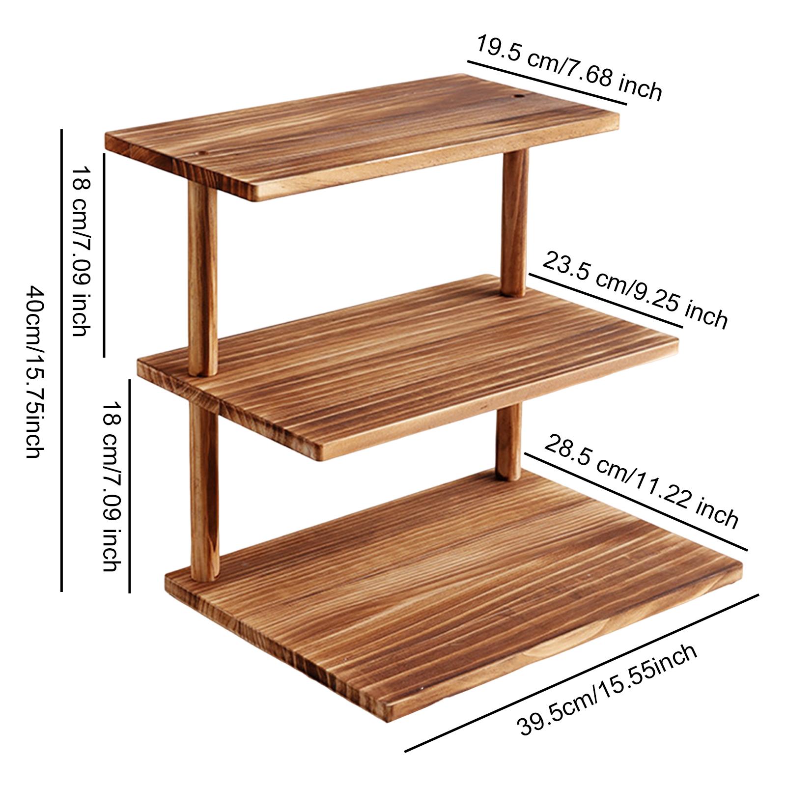 Sturdy 3 Tier Cupcake Stand Wo - Woodworking Show ulasan dan harga