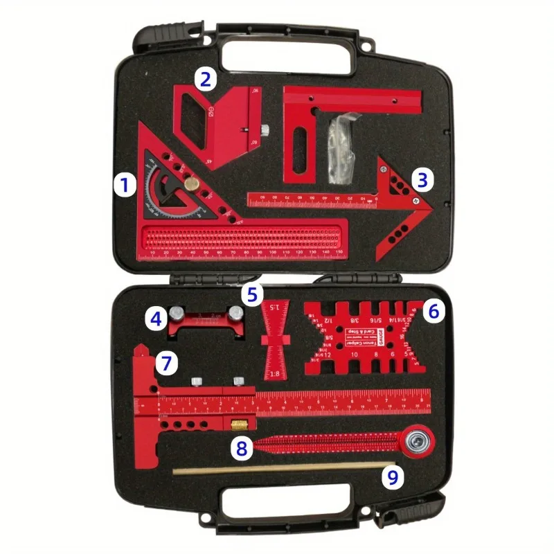 10‑Pcs Woodworking Layout Meas - Woodworking Plans Free ulasan dan harga