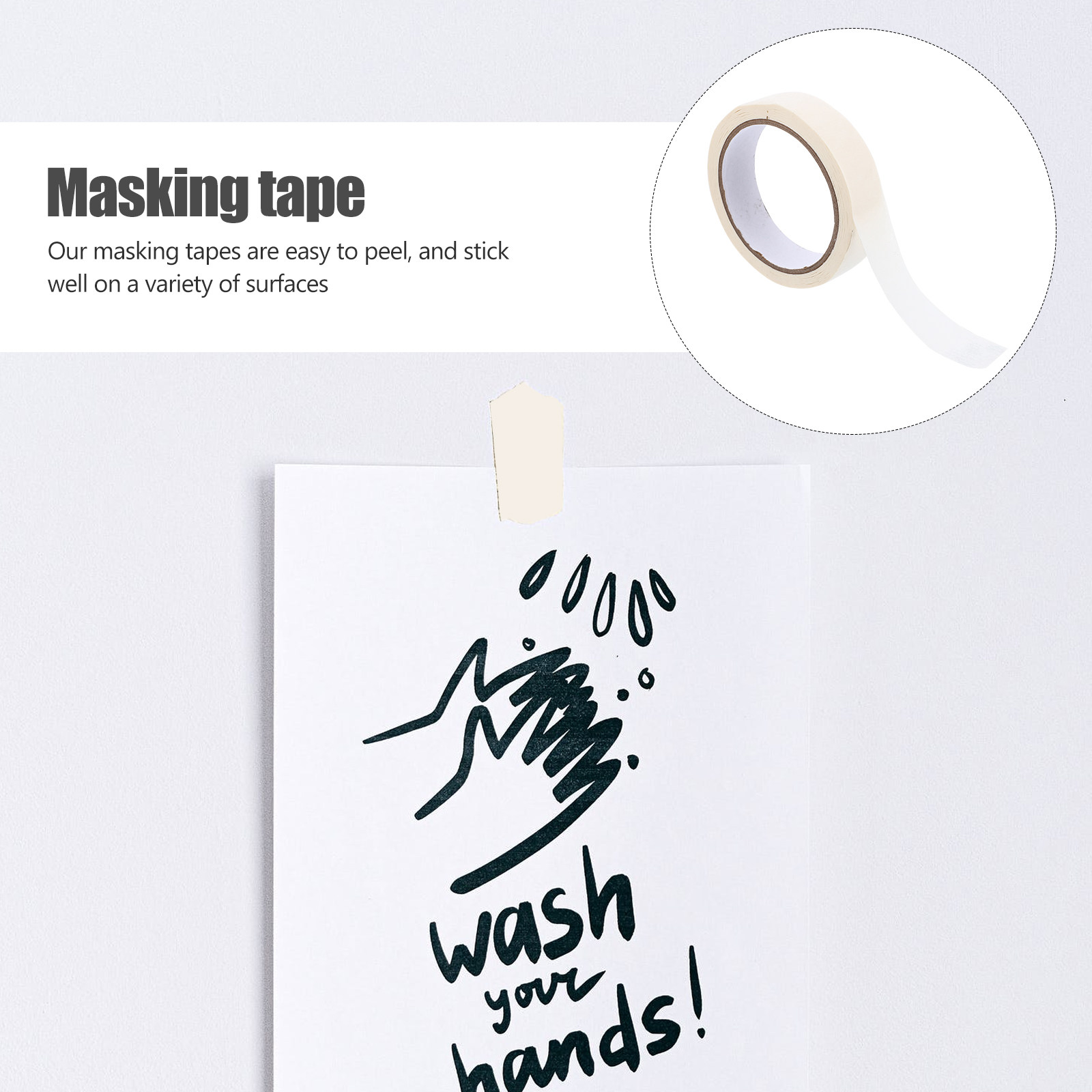 3Pcs Premium Paper Masking Tap - Woodworking Projects Art ulasan dan harga