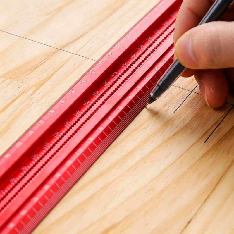 Line Drawing Ruler Aluminum Al - Woodworking Plans Free ulasan dan harga