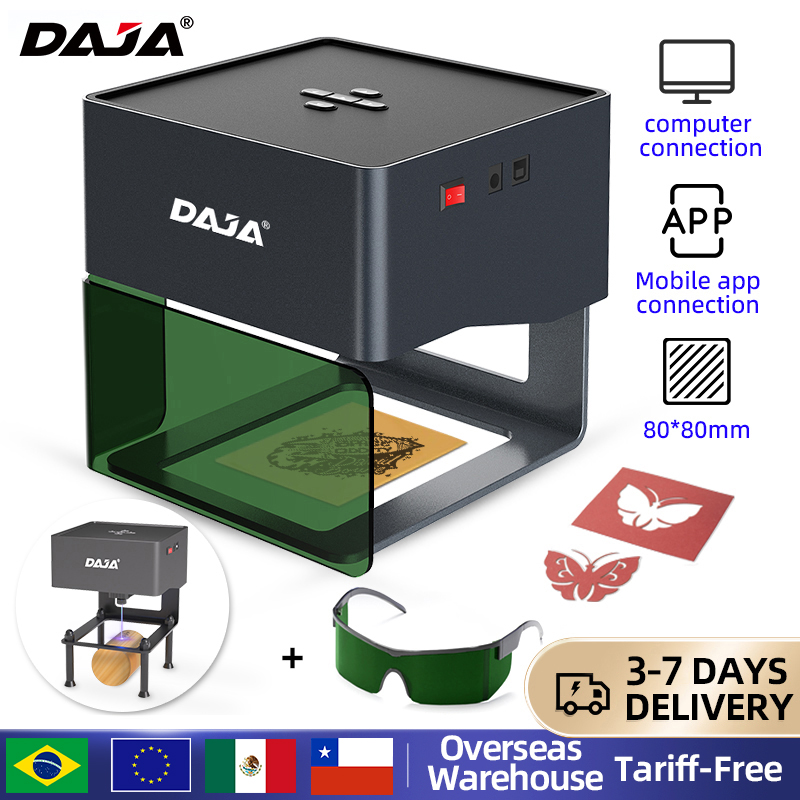 DAJA DJ6 Mini Portable Laser E - Woodworking Logos ulasan dan harga