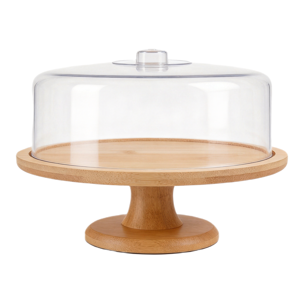 10 Inch Wooden Cake Stand with - Woodworking Show ulasan dan harga